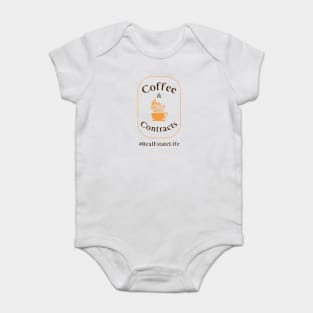 Coffee & Contracts - Real Estate Life Baby Bodysuit